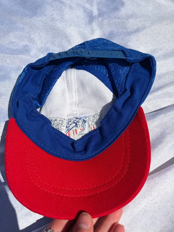 USA baseball cap Red - Image 5