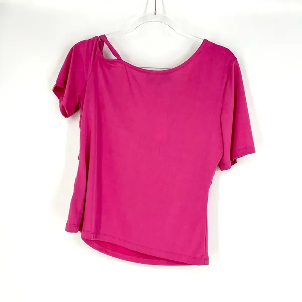 Sunday in Brooklyn‎ Anthropologie Ruched Wrap Top Pink Size XL NWT - Image 7