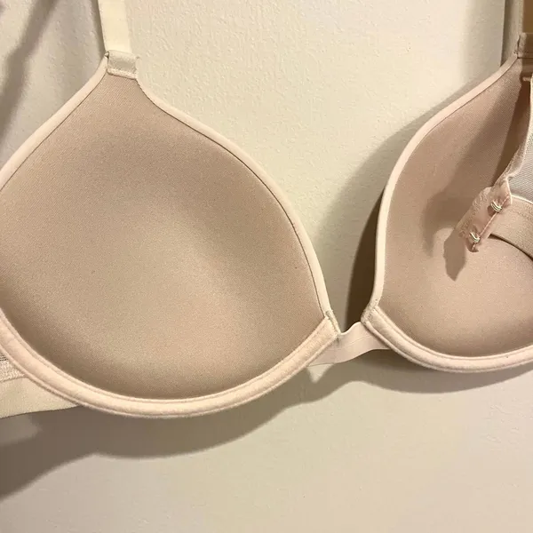 Pepper Bra Lift Up Push Up Underwire Smooth Ecru Women 42A - Image 3