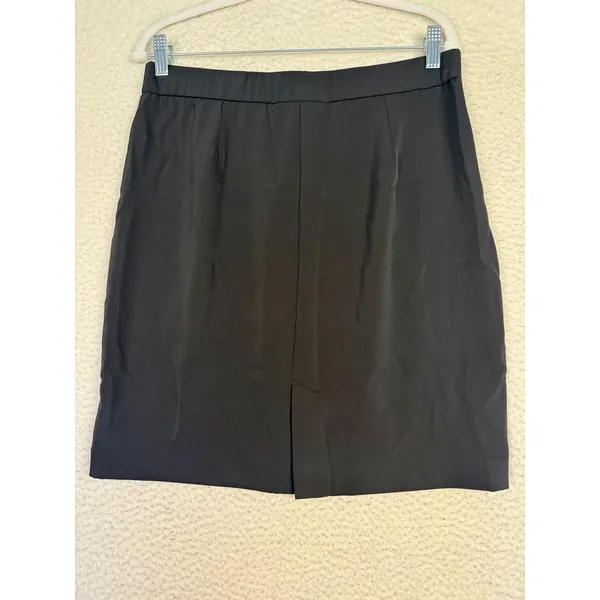 Halara Skirt Womens L Black Straight Pencil Knee Length Business Casual Work - Image 2