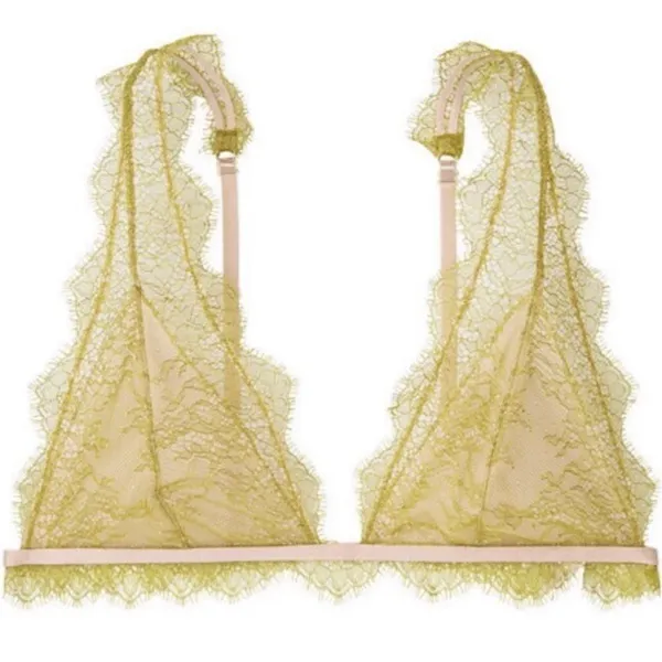 VS Dream Angel Chantilly Unlined Lace Long Line Bralette large - Image 3