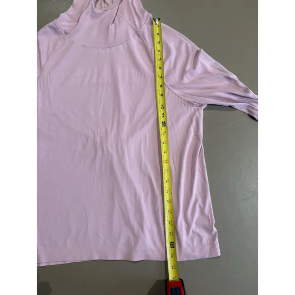 Gymshark Shirt Women's X-Large Purple Long Sleeve Hoodie Active Stretch Gym - Image 6