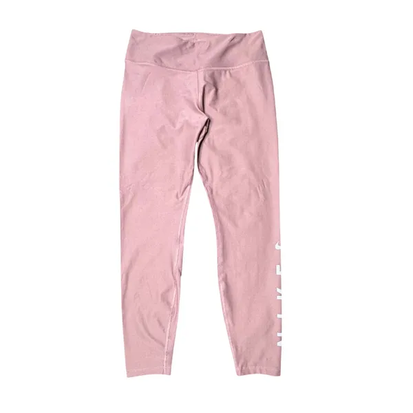 Nike Dri-Fit 7/8 Leggings Size Large Dusty Pink Pilates Athleisure - Image 2