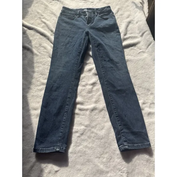 Good American GOOD LEGS STRAIGHT GLS270T BLUE007 Size 2/26 - Image 4