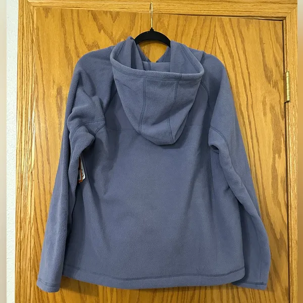 Bass Outdoor Quarter Zip Fleece Women's Hoodie - NWT - Size L - Image 3