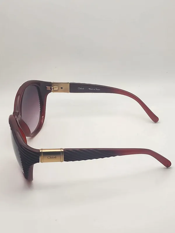 Chloé Red Sunglasses - Image 10