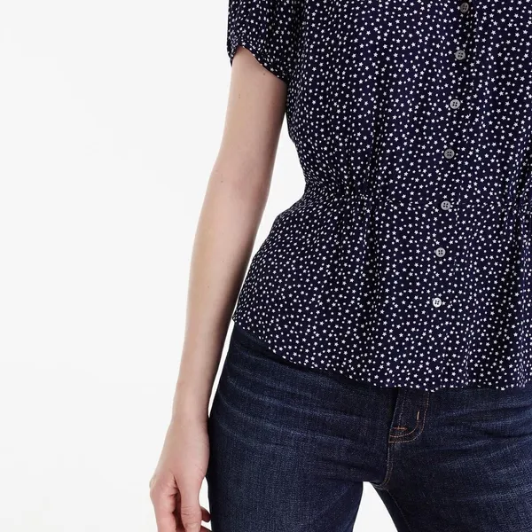 ✨ J. Crew Button Up Peplum Blouse Top ✨ - Image 6
