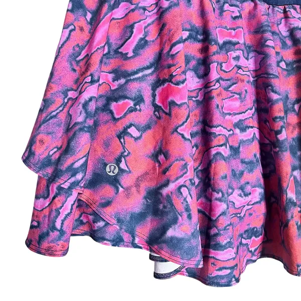 Lululemon‎ Court Rival High Rise Skirt Size 10 Chroma Clash Multi / Mineral Blue - Image 7