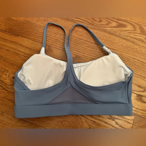 Running girl Sports Bra - Dusty Blue small nwt - Image 2