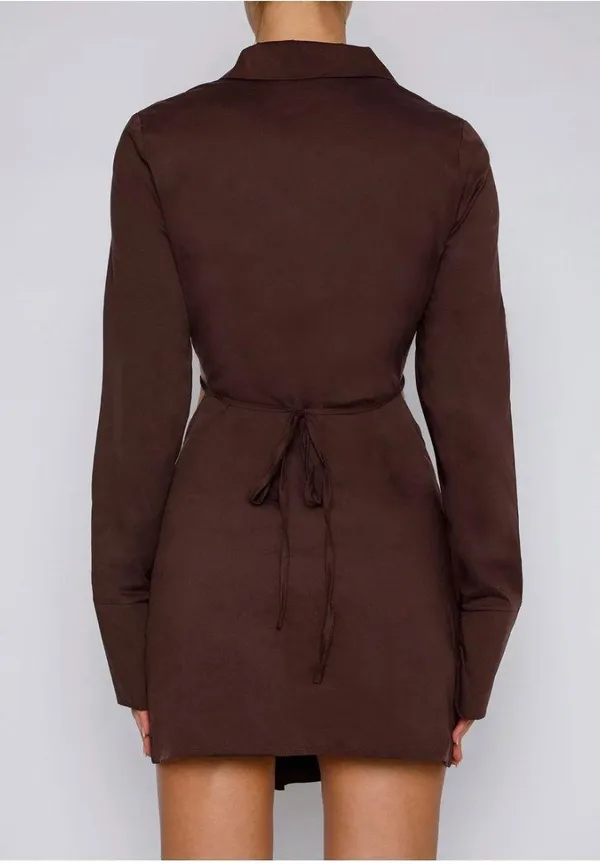 Tigermist Brown Dress - Image 9
