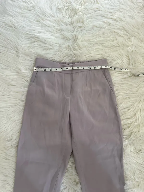 Babaton by Aritzia Conan Tailored High-Waist Ankle Pants in Taupe - Image 4