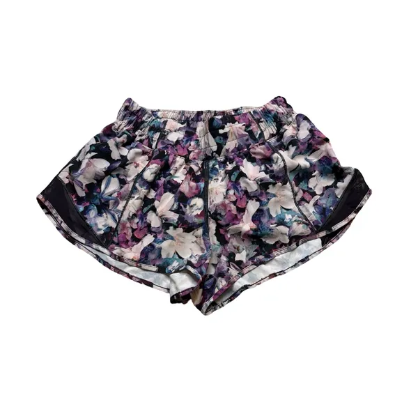 ✨ Lululemon Hotty‎ Hot Utopia Multi Deep Phantom Shorts Size 4 ✨ - Image 2