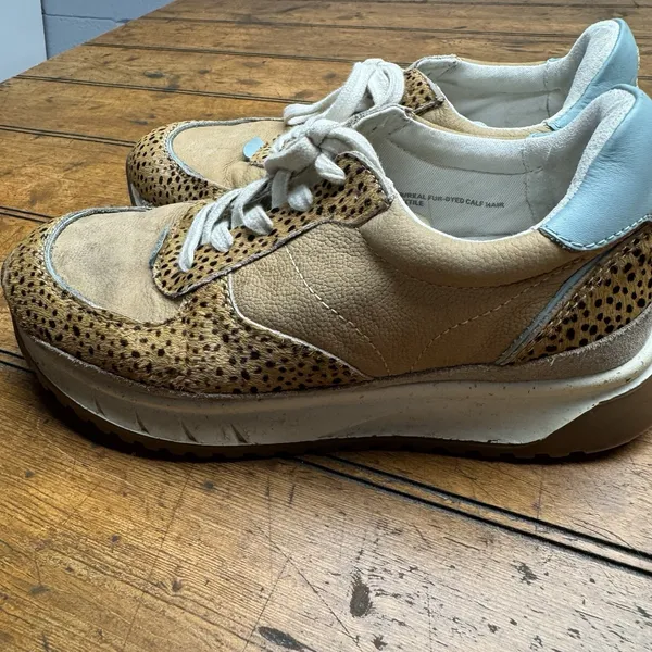 Madewell Kickoff Trainer Sneakers Womens Size 6.5M Faraway Sky Multi‎ NA848 - Image 6