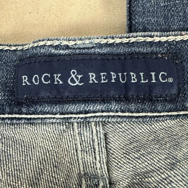 Rock & Republic Women's Kasandra Bootcut Jeans Size 16M Mid-Rise Medium Wash - Image 3