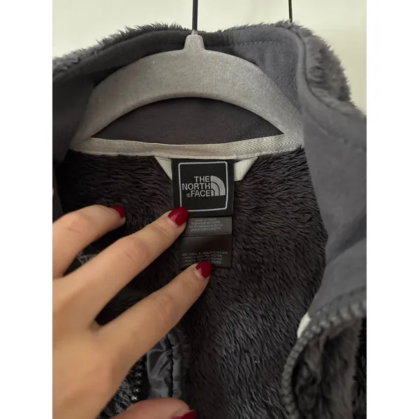 The North Face Gray Fleece Jacket Women’s XS - Image 3