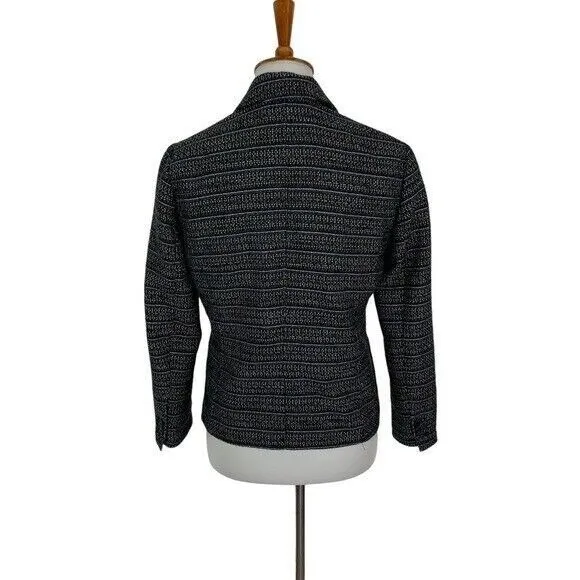 Lucky Brand Blue Blazer 4 Womens Career Office Casual Layering - Image 5