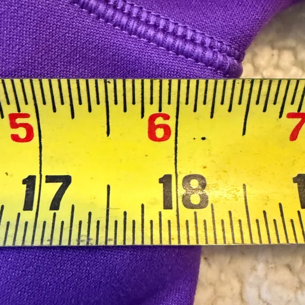 The North Face Purple Zip Hoodie Jacket Womens M‎ Fleece Lined - Image 4