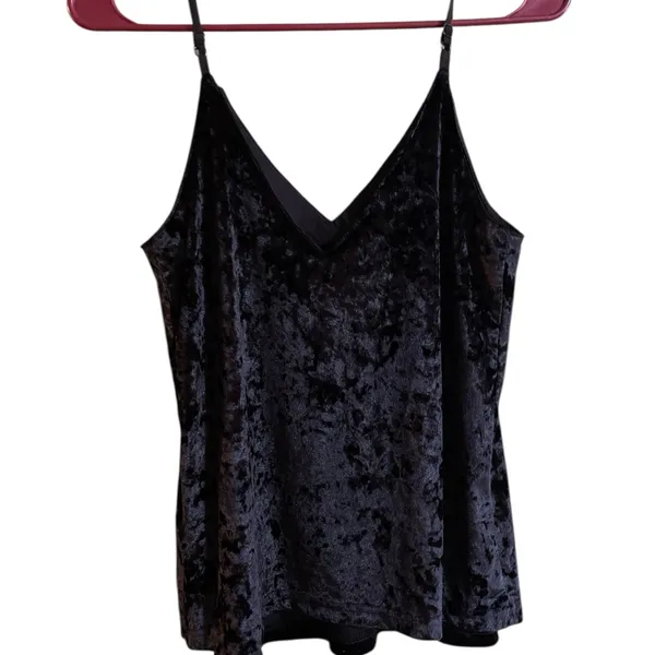 Ariat Black Velvet Camisole Top - XS - Image 8