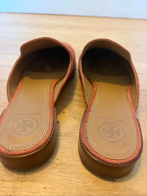 Tory Burch Carlotta Slide Mules slip on fall autumn size 9 - Image 7