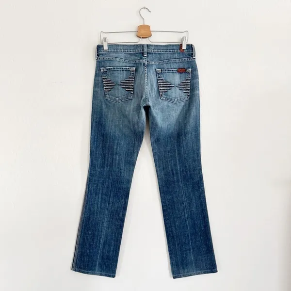 7 For All Mankind | Colette Straight Leg Women’s Jeans 29 - Image 4