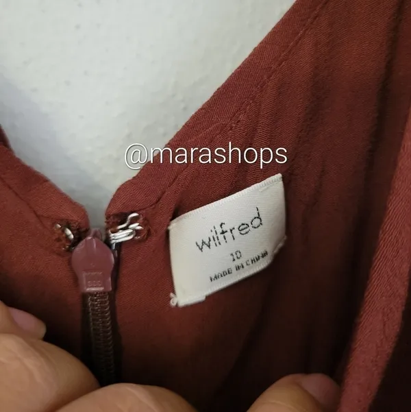 Aritzia Wilfred Veda Dress - Image 7