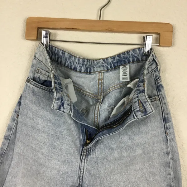 Denim Vintage Women’s Jeans Size 2 Light Blue Washed Cotton High Waisted - Image 10