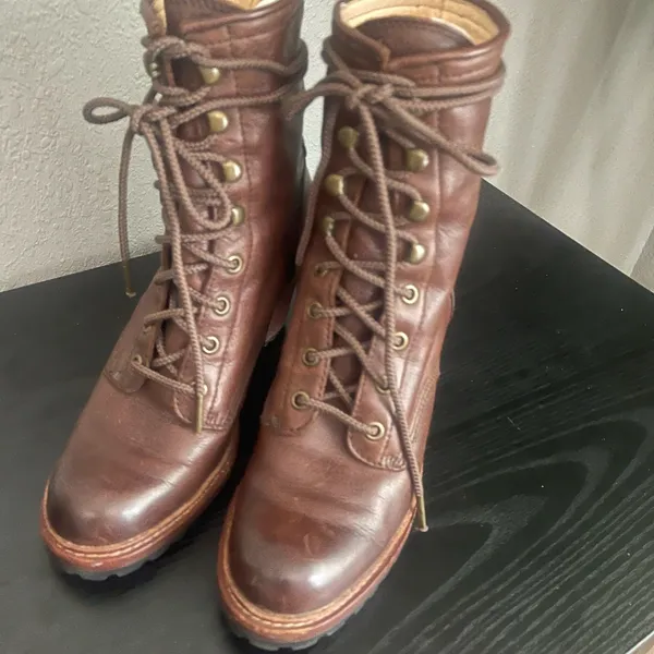 Frye Lucy Lace-Up Boots - Image 8