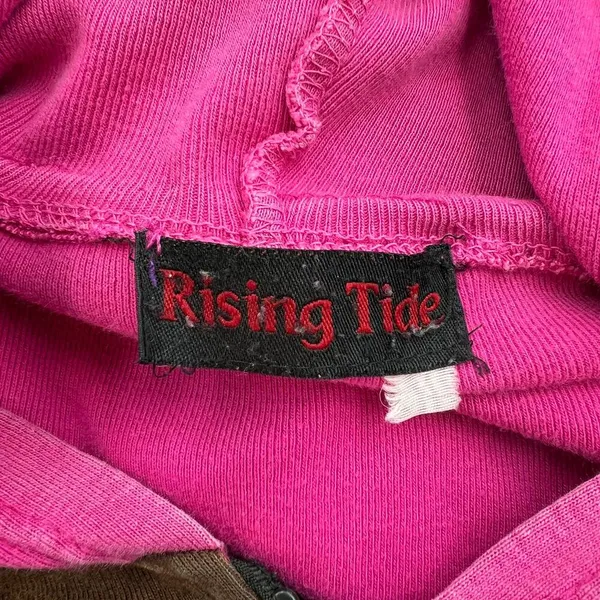 Rising Tide Vintage Hoodie Jacket Pink - Image 3