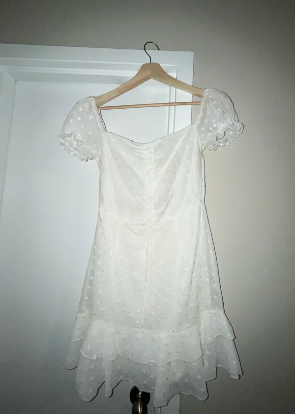 White Princess Polly Dress Mini - Image 5