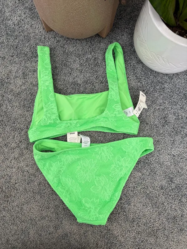 Aerie Lime Green Bikini set - Image 4