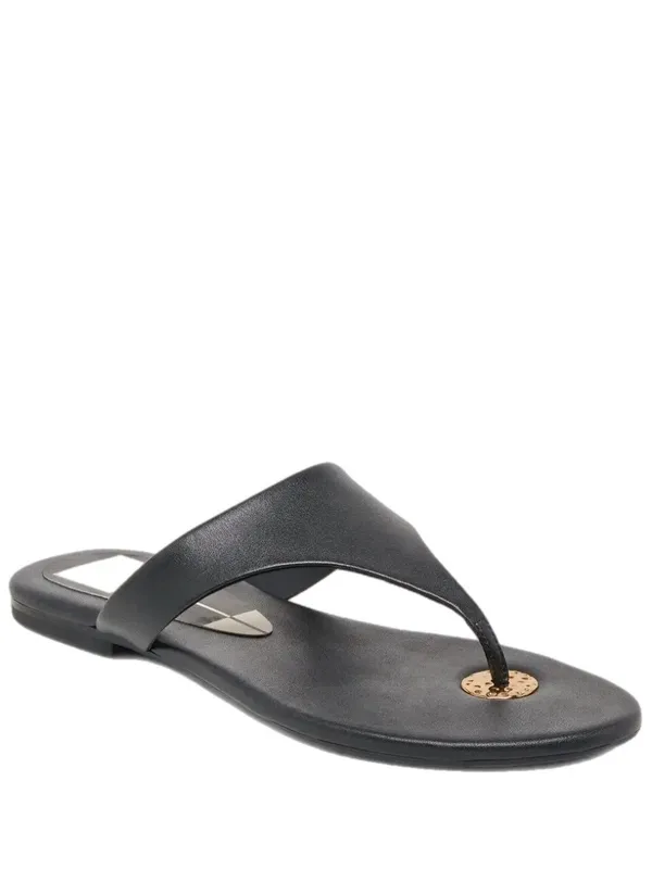 Dolce Vita Kittle Thong Sandals Leather Gold Embellishment Brand NEW Size- 7 - Image 3
