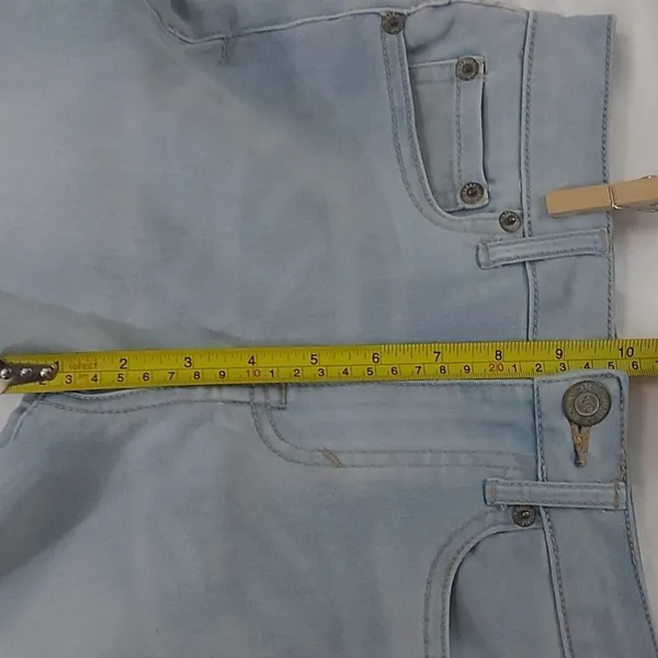 Aeropostale High Waisted Jegging Jean Size 0 Light Wash - Image 6