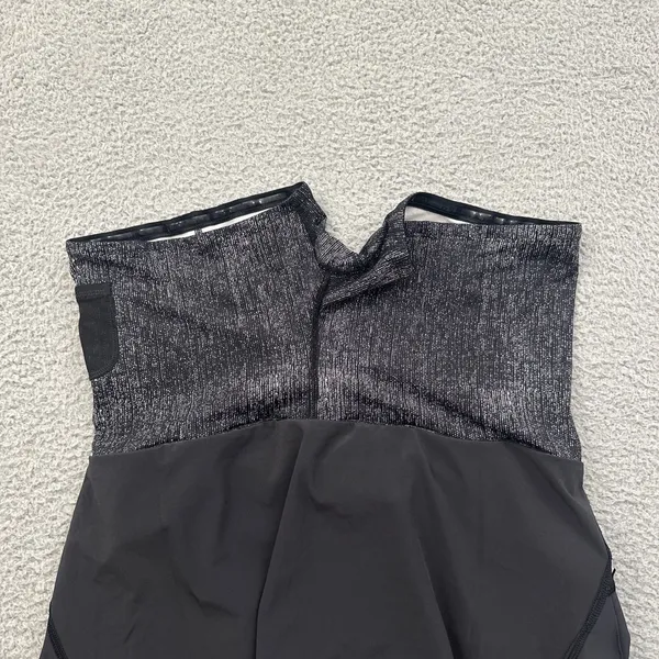 Lululemon Run Pace Setter Skirt Skort Black Athletic Athleisure Tennis Women's 8 - Image 3