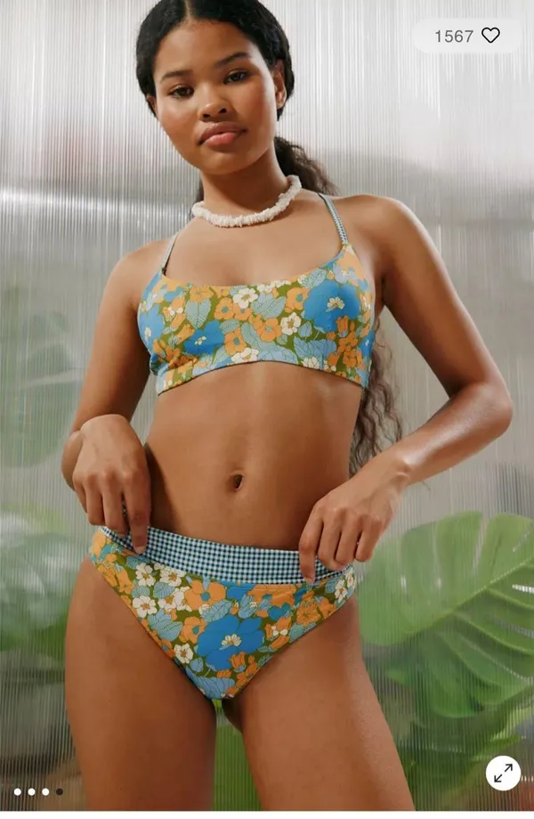 Urban Outfitters Kelly High Cut Bikini Bottom - Image 4