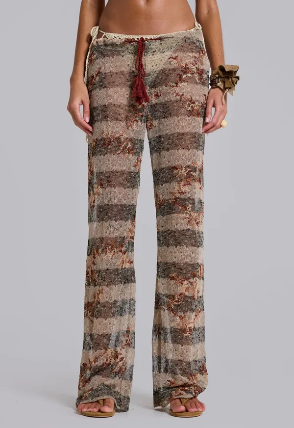 Jaded London - Deva Stripe Knit Trousers - Image 4