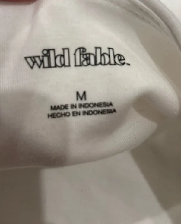 Wild Fable White Strapless Crop Top - Image 4