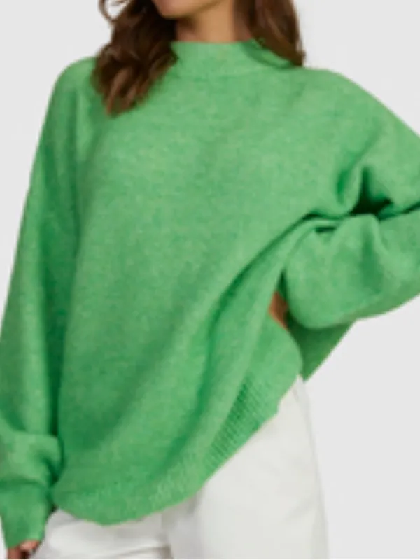 Aerie  oversized crewneck Sweater green alpine M - Image 2