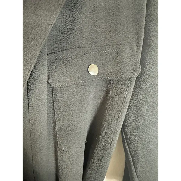 The‎ Fifth Label Face To Face Romper Black Blazer Style Long Sleeve Tie Waist S - Image 4