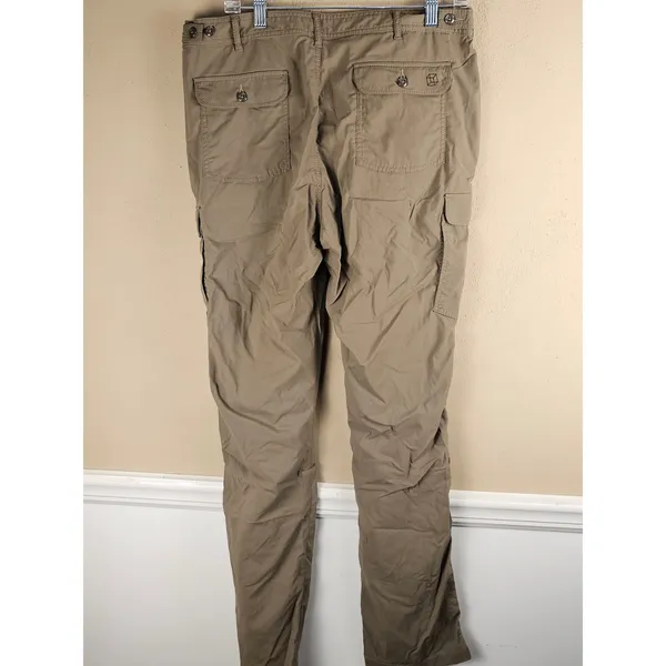 Clothing Arts Womens Beige P‎ Cubed Pick Pocket Proof Pants 12 Tall - Image 2