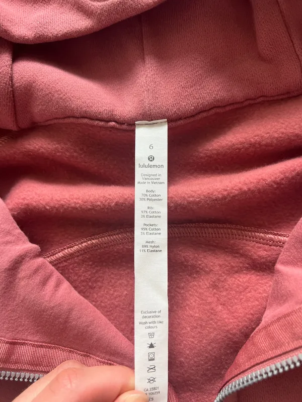 Lululemon Zip-Up Jacket Hoodie - Image 2