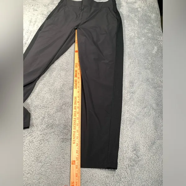 Athleta Black lined sweat brooklyn Pants 10 - Image 2