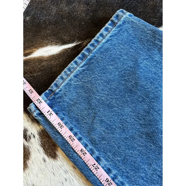 Reformation‎ Val 90s Mid Rise Straight Jeans In Pelican Size 30 - Image 11