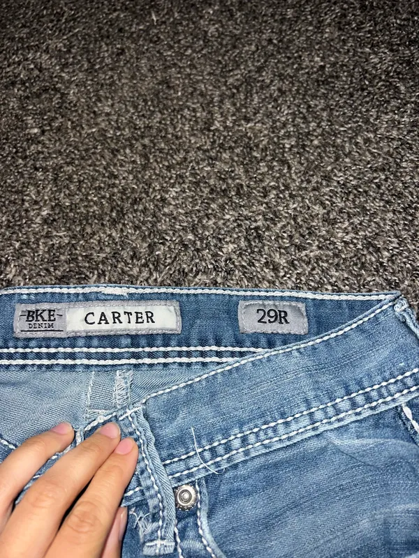 Buckle Bootcut Jeans - Image 4