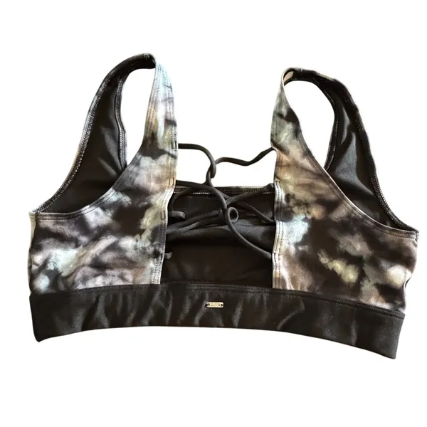 PINK Victoria's Secret 3 Piece Gym to Swim Set L XL Cloud‎ Tie Dye Summer Beach - Image 7