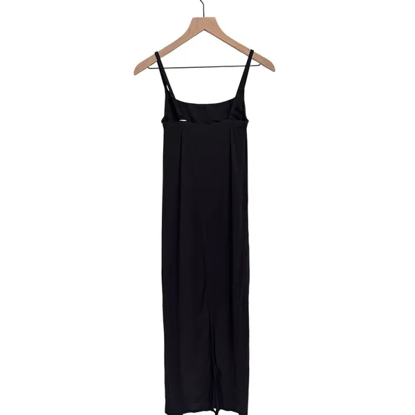 Skims Fits Everybody Maternity Long Slip Dress onyx Small New with tags - Image 2