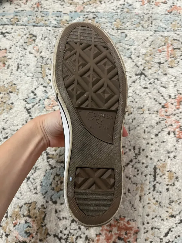 Orange Converse Platform - Image 8