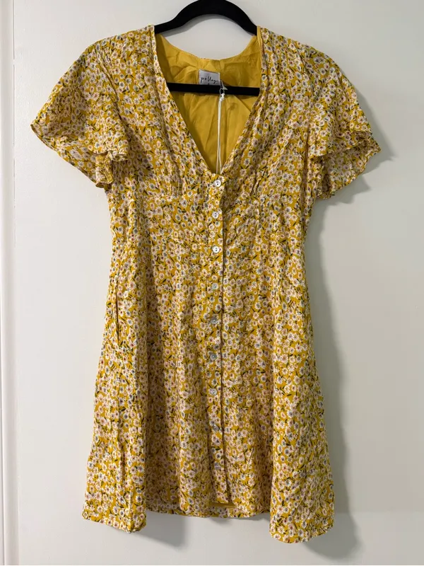 NWT Princess Polly The Same Same Mini Dress Size 4 - Image 4