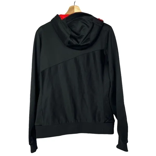 The North Face‎ Black Neon Orange Double Zip Jacket L - Image 2