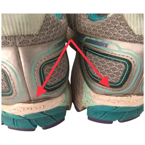 Brooks Adrenaline GTS 16 Womens Running Lace Up 1202031B170 Silver Blue 7.5 - Image 2