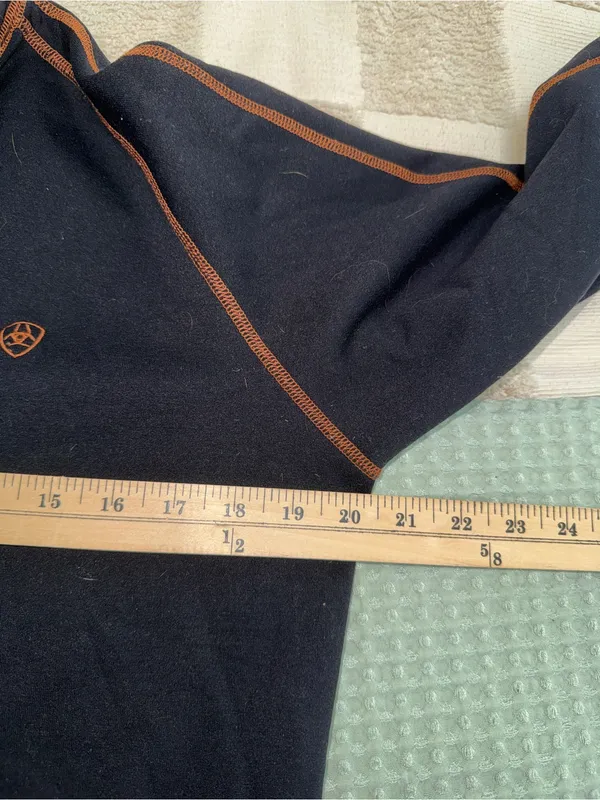 Ariat Women's‎ Fleece-Lined Quarter-Zip Pullover size L - Image 4